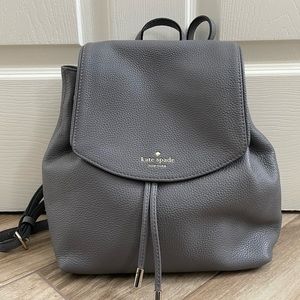 Kate Spade Grey Backpack